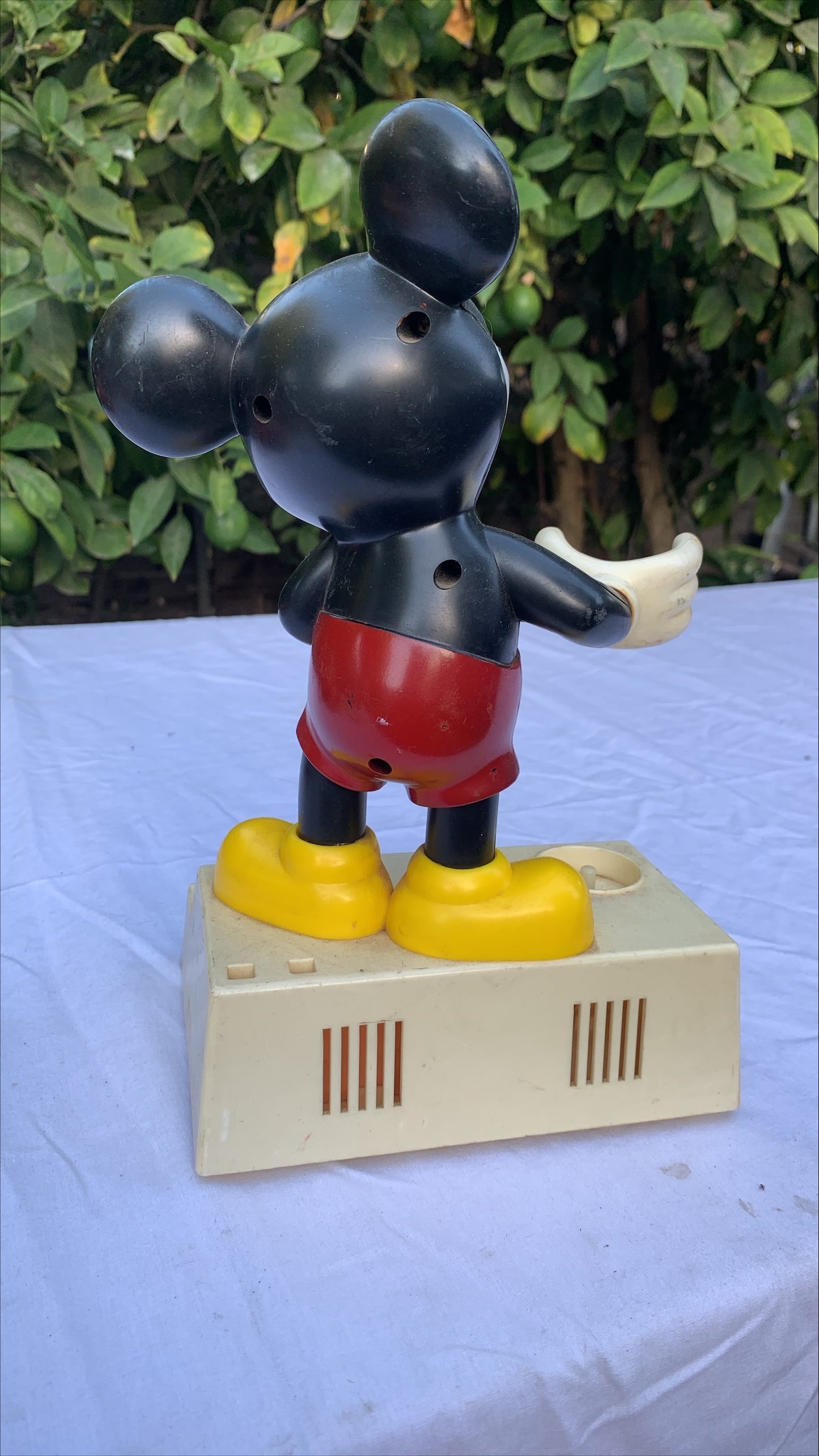 Mickey Mouse talking tooth brush holder