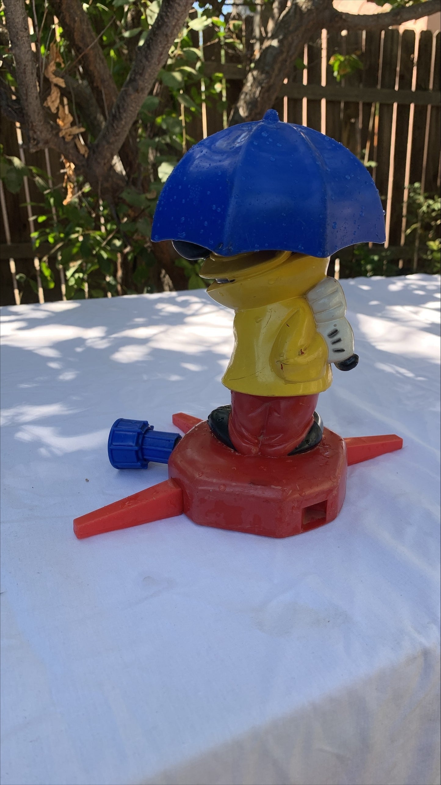 Mickey Mouse sprinkler