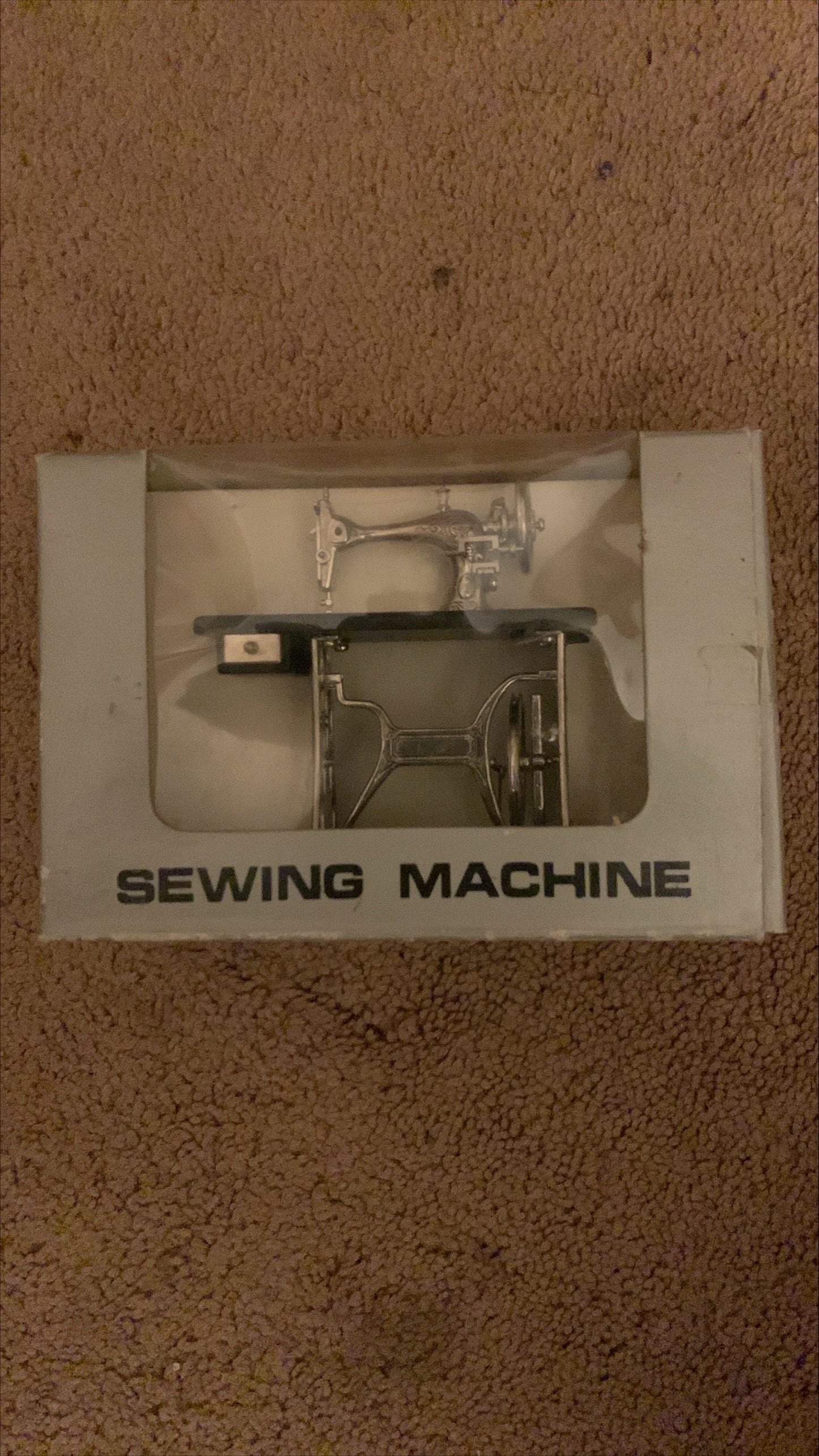 Miniature Sewing Machine model