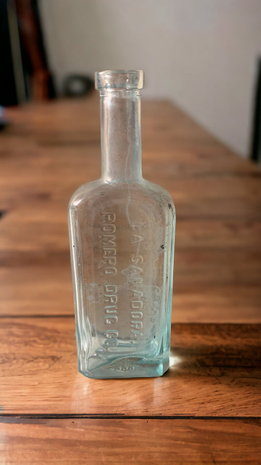 Vintage Romero Drug Co. Bottle