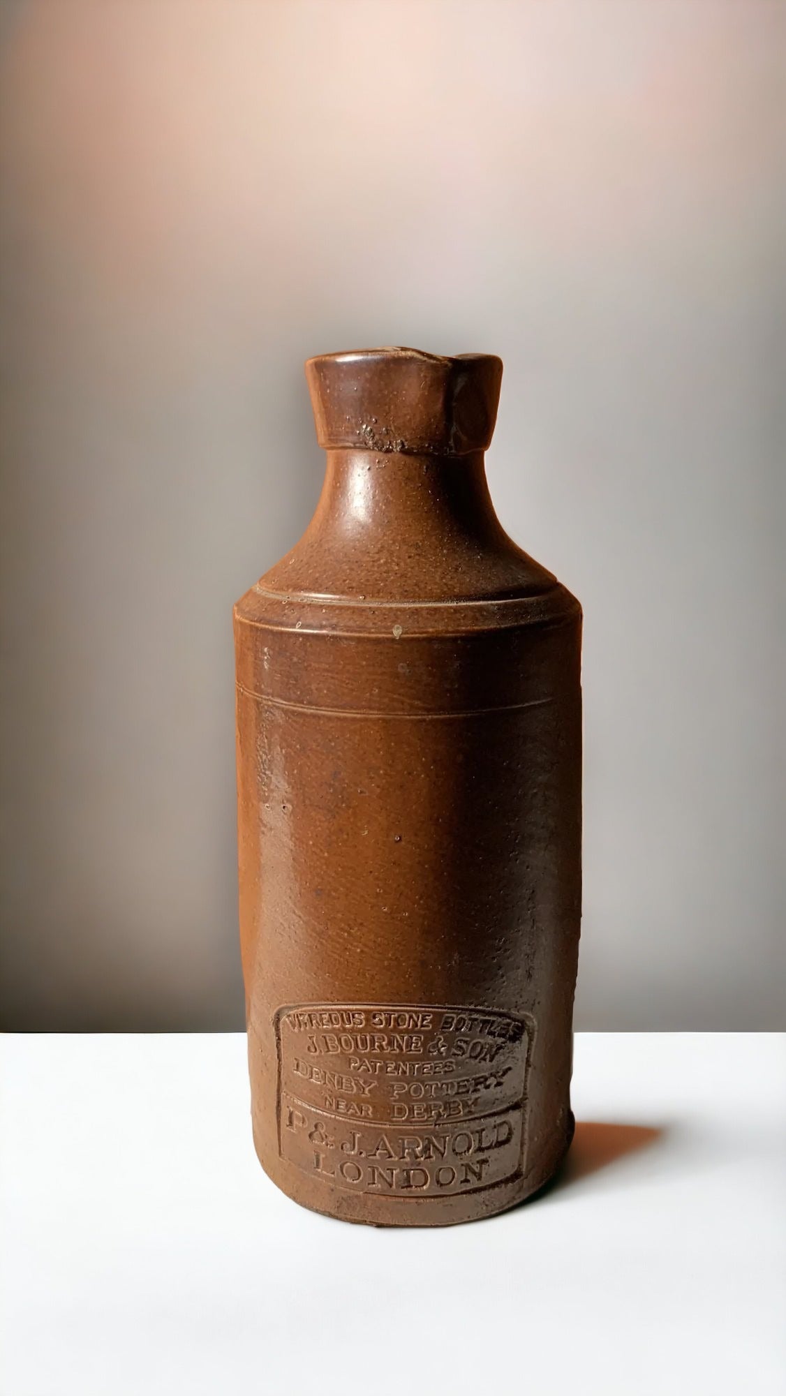 Vintage Vitreous Stone Bottle