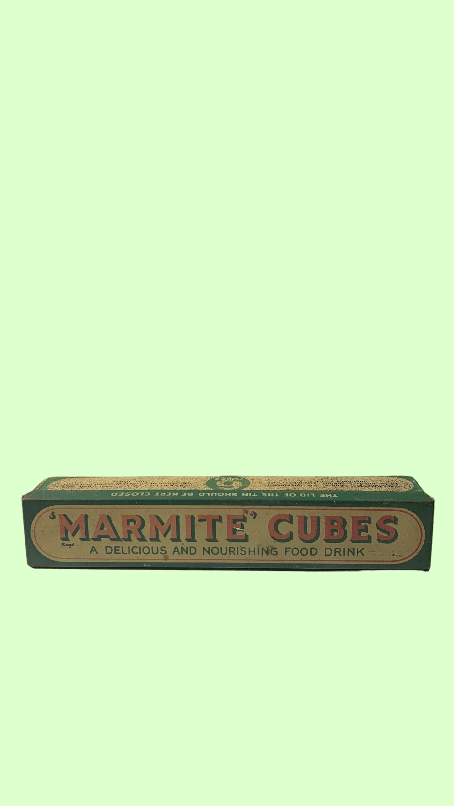 Vintage Marmite Cubes Tin