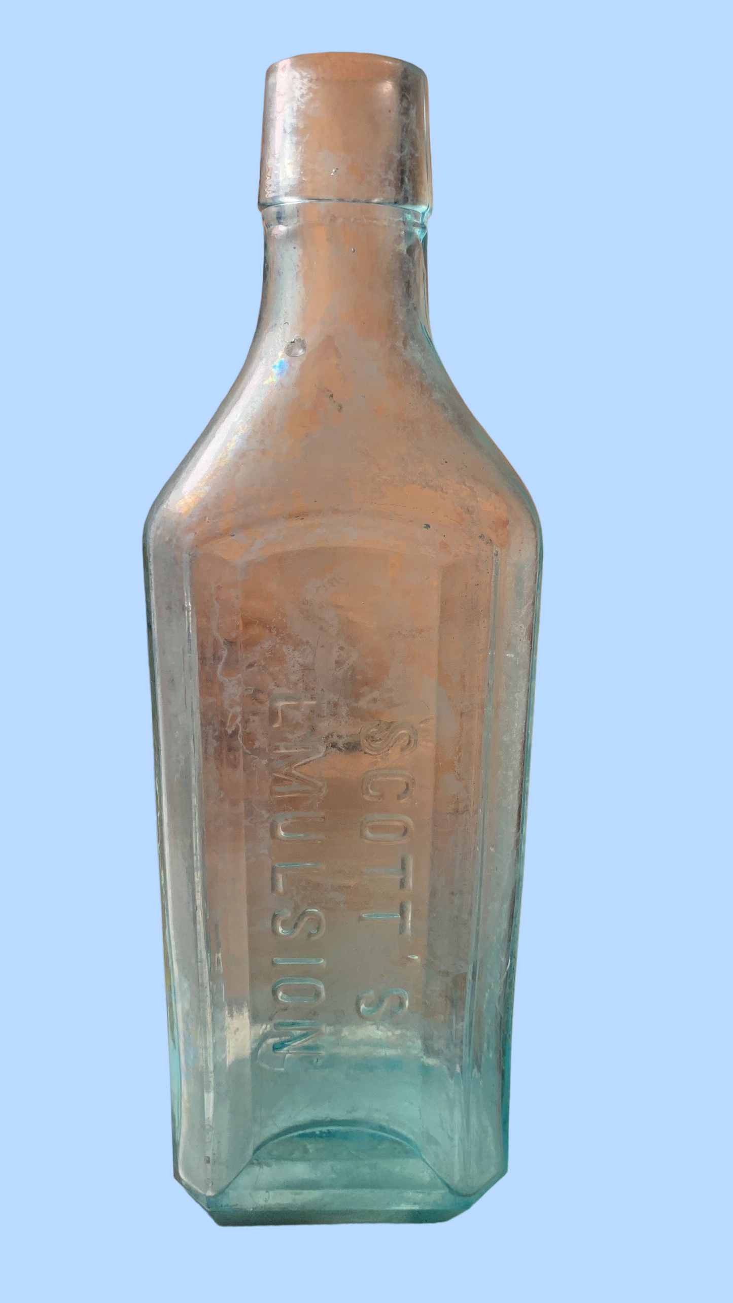 Vintage Scott's Emulsion Bottle