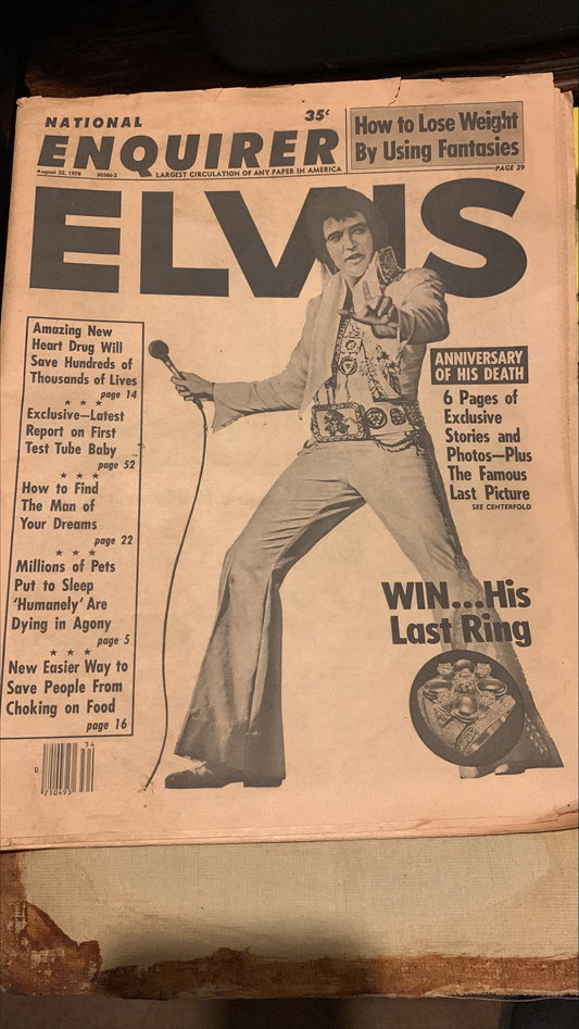 Magazine Elvis From 1978