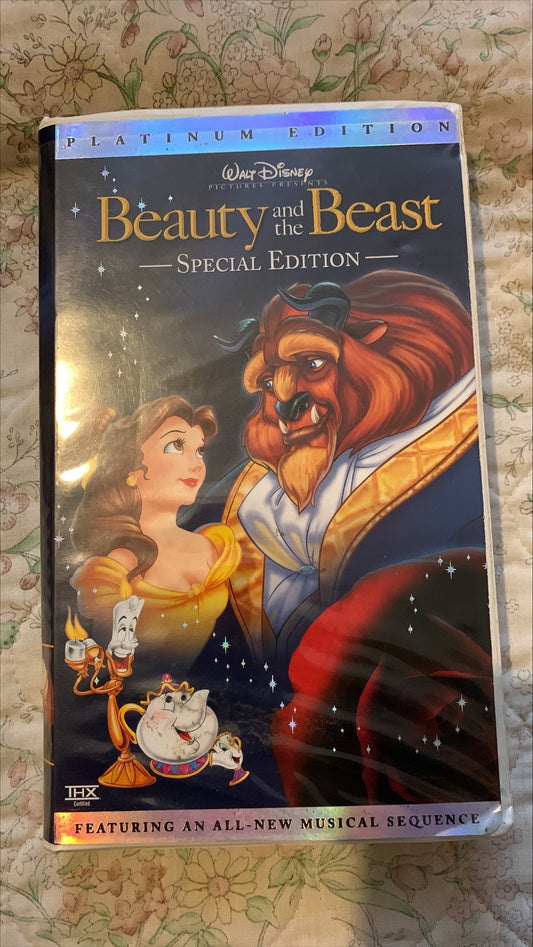Disney VHS Beauty and the Beast