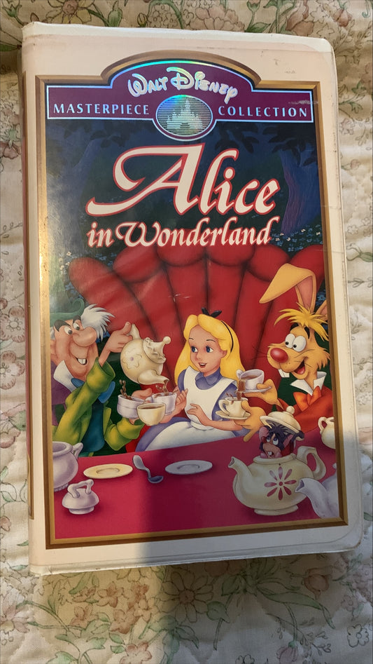 Disney VHS Alice in Wonderland