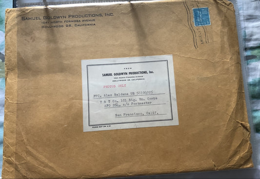 Envelope from Sam Goldwyn