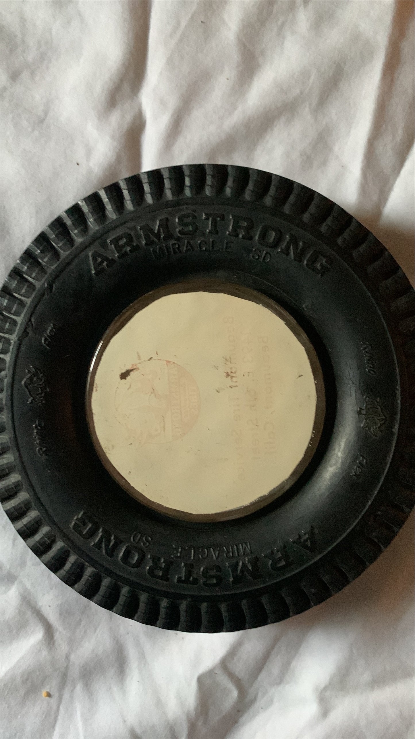 Rubber Tire Ashtray