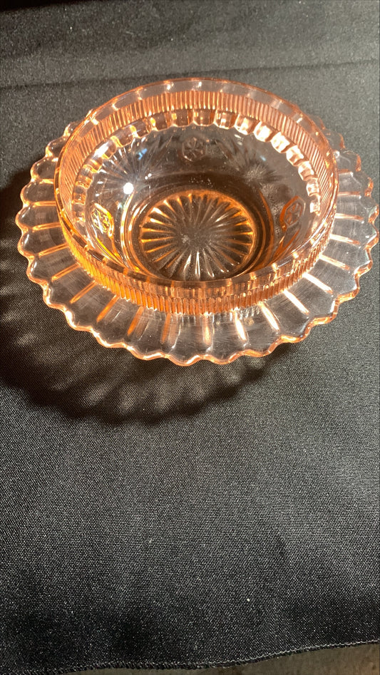 Pink Depression Glass