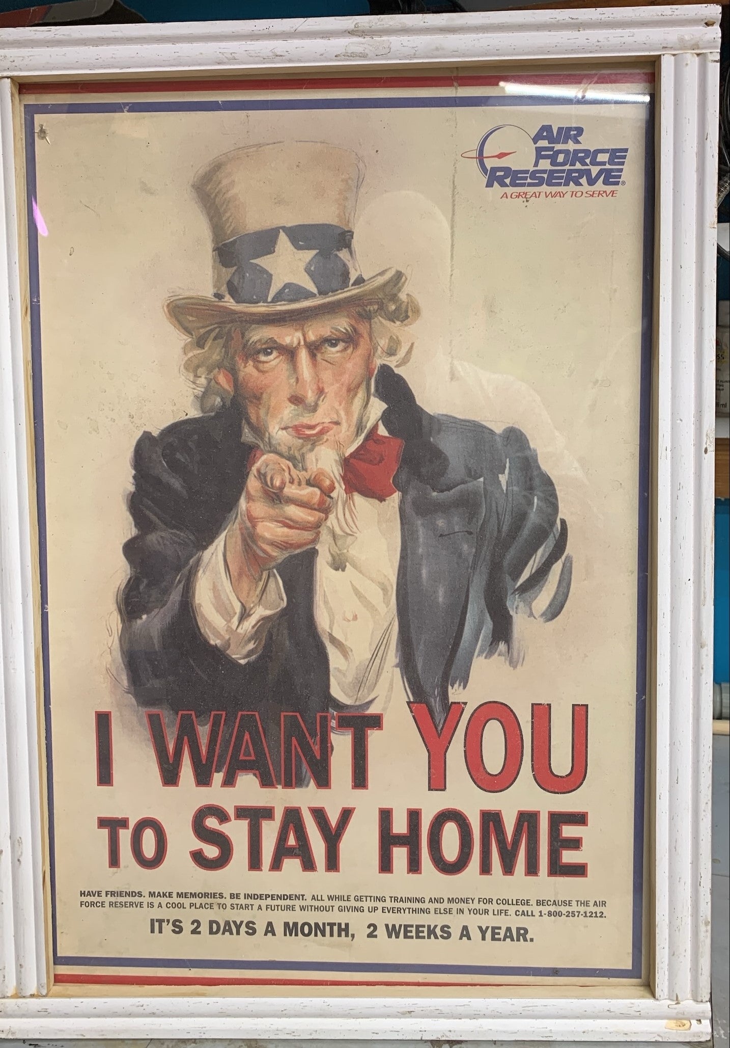 1950's Uncle Sam Recruiting Poster